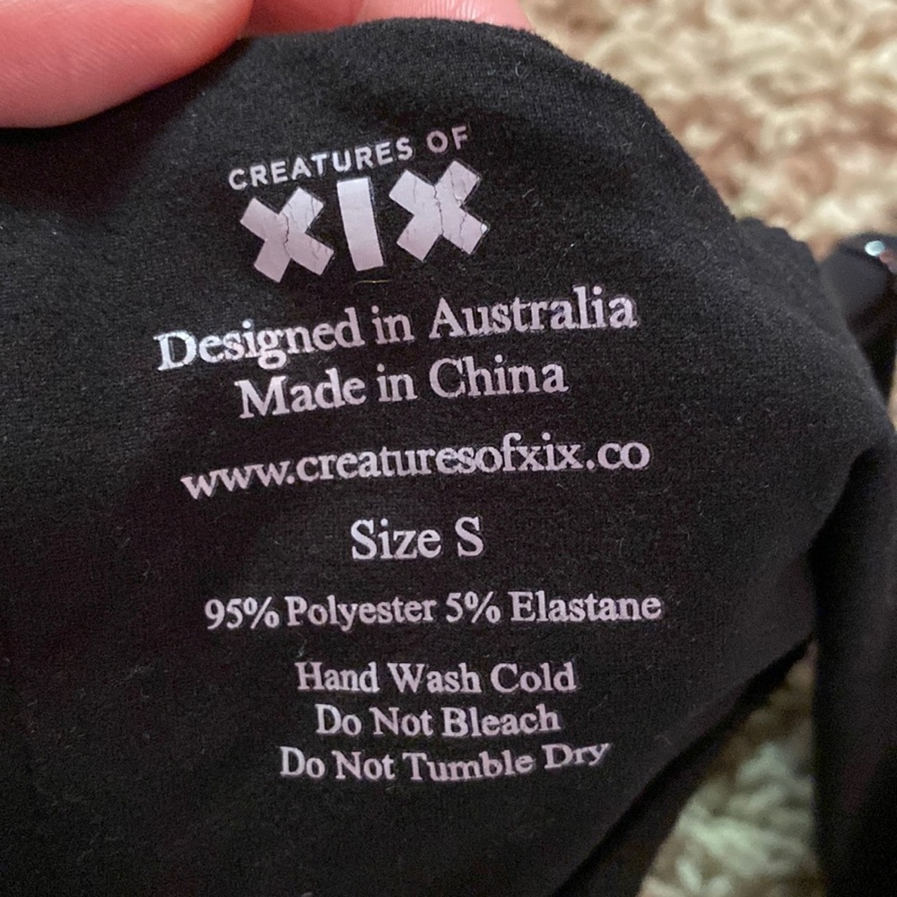 COPY - Creatures of XIX strappy bralette